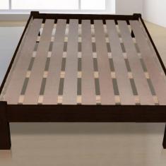 Imagem de Cama de Casal Turca Porto de Madeira Angelim Tabaco