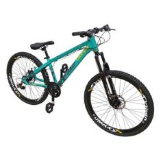 Imagem de Bicicleta Aro 26 Vikingx Tuff 30 Aluminio Suspensão Dianteira  Mtb Fre