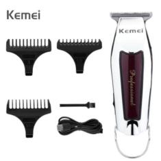 Imagem de Maquininha Aparadora De Pelos S/Fio Kemei Bivolt - Kemei 9163