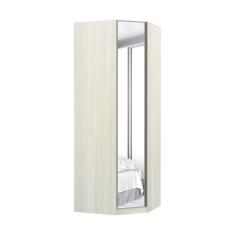 Imagem de Guarda-Roupa Solteiro Luciane Diagonal Prime Plus 1 Porta Alumínio com Espelho