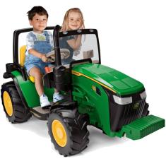 Imagem de Tratorzinho Eletrico John Deere Ground Dual Force 12V 2 Crianças