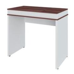 Imagem de Mesa Para Escritório Escrivaninha Home Office Mind A02 Ipê  - Lyam Decor