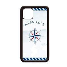 Imagem de Capa Bússola Ocean Love Sea Sailing Pattern para iPhone 12 Pro Max para Apple Mini Mobile Case Shell
