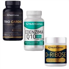 Imagem de Trio Cardio + D- Ribose + Coenzima Q10 Coq10- Nutrigenes