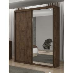 Imagem de Guarda Roupa Solteiro com Espelho 2 Portas 3 Gavetas - Búzios-Canion - Star Móveis