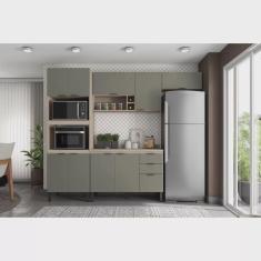 Imagem de Cozinha Completa 4 Peças 10 Portas 2 Gavetas Firenze Demóbile