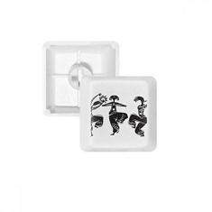 Imagem de Dance People Totems Mexican flauta teclado mecânico PBT Gaming Upgrade Kit
