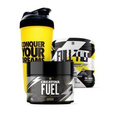 Imagem de Kit Creatina Fuel 150g + Pre Treino Full Tilt + Coqueteleira 600ml-Unissex