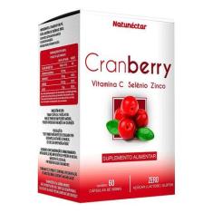 Imagem de Cranberry + Vitamina C + Selênio + Zinco - 60 Cáps. 500mg - Natunéctar