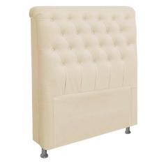 Imagem de Cabeceira Casal Queen 160cm Ana Para Cama Box Napa Bege - ds Estofados