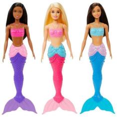 Imagem de Boneca Barbie Sereia Morena Cauda Azul - Mattel