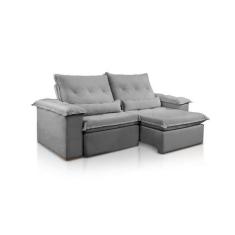 Imagem de Sofá Retrátil E Reclinável Valencia Veludo - 2.30 Metros - Design Esto