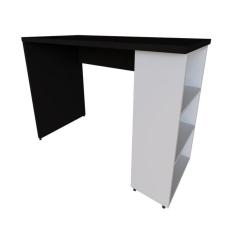 Imagem de Escrivaninha Corp Preta e Cinza 110 cm