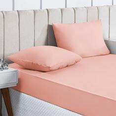 Imagem de Jogo de Lençol Queen 3 Peças Basic Micropercal 200 Fios