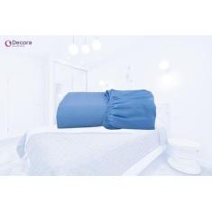 Imagem de Lençol Casal Queen Com Elástico Avulso Percal 150 Fios - Decora Enxova