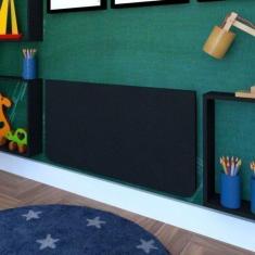 Imagem de Mesa Infantil Dobrável 60cm Canto Arredondado Preto