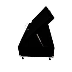 Imagem de Cama Box Baú Castor Solteiro Corano Preto 88X188x41cm