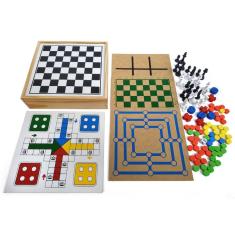 Jogo 2x1 De Dama E Ludo em Promoção na Americanas