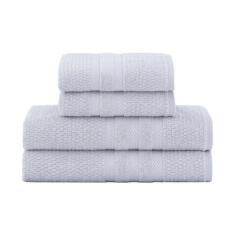 Imagem de Kit Jogo de Toalhas Buddemeyer 4 Peças Banhão e Rosto Vanilla 100% Alg