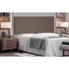 Imagem de Painel Aquilla Cama Box Queen 160cm Suede - SSX Multicoisas