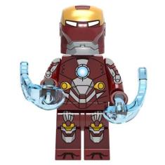 Imagem de Boneco Blocos De Montar Homem De Ferro Armadura Mark Mk19 - Mega Block