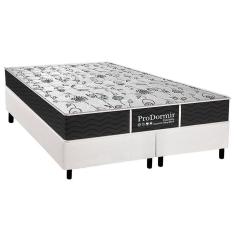 Imagem de Cama Box King: Colchão Molas Probel Prolastic Sleep + Base crc Courano White(193x203)