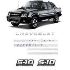 Imagem de Kit Adesivos Faixas S10 Executive  Turbo Eletronic Gm