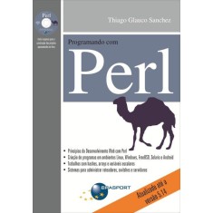 Imagem de Programando Com Perl - Acompanha CD - Glauco Sanchez, Thiago - 9788574524856