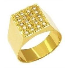 Imagem de Anel Masculino Diamonic Original Ouro 18K k600