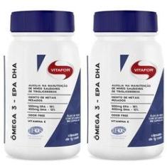 Imagem de Kit com 2 Ômega 3 EPA DHA 120 cápsulas - Vitafor