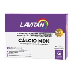 Imagem de Suplemento De Cálcio Mdk Magnésio Vitaminas D K C/30 Lavitan