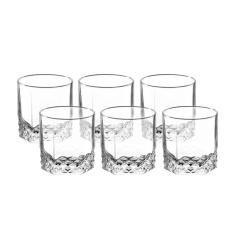Imagem de Jogo De Copos De Vidro Para Whisky Starlit 310Ml - 6 Peças