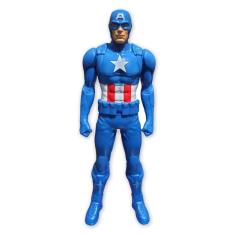 Imagem de Boneco Ação Marvel Heróis Avenger 20cm Capitão América F6607