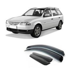 Imagem de Calha de Chuva Volkswagen Parati G4 2006 a 2012 4 Portas TG Poli Defletor Portas Protetor Janelas