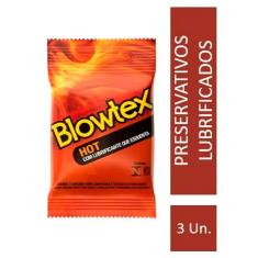Imagem de Preservativo Blowtex Hot com 3 Unidades 