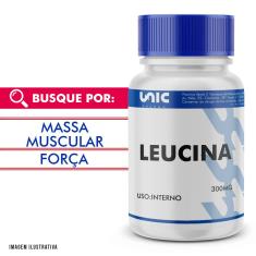 Imagem de Leucina 300mg 120 Cápsulas