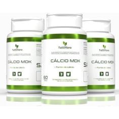 Imagem de 3x Cálcio MDK (Cálcio, Magnésio, Vitamina D e Vitamina K2) 60 Capsulas de 530mg Tuttiflora