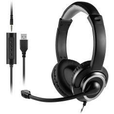 Imagem de Headset Hf600 40Mm 100W C/Microfone Preto Ph427 Multilaser