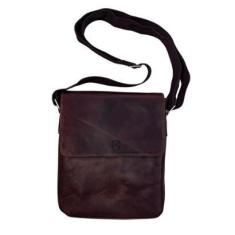 Imagem de Bolsa Carteiro Pasta Lateral Couro Bovino Estilosa Atemporal-Unissex