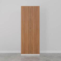 Imagem de Sapateira Modular 2 Portas Hera Cabecasa Madeiramadeira Branco Geada/louro