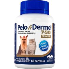 Imagem de Suplemento Vetnil Pelo & Derme DHA + EPA 750 - 60 Cápsulas