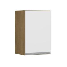 Imagem de Armário Aéreo para Cozinha com 1 Porta 40 x 60 Cm Sabrina MDP Branco 0458 MENU