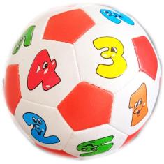 Imagem de Bola Espuma Futebol Colorida E Macia Infantil Bebê Bolinha