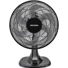 Imagem de Ventilador De Mesa 40cm Com 6 Pás 220v Preto/cinza Ventisol