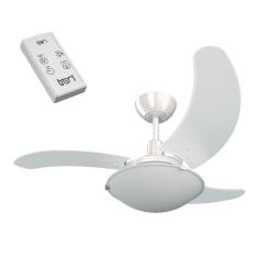 Imagem de Ventilador Aura At 3p San C.l.m. Br C/ Controle Remoto - 220v Branco