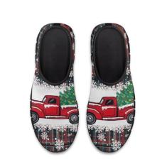 Imagem de GOSTONG Tênis masculino casual sem cadarço mocassim fácil antiderrapante respirável malha legal tênis de corrida para homens preto EUA 34-48, Caminhão, 36