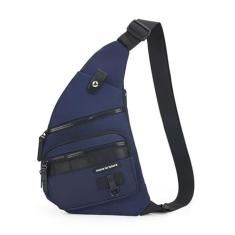 Imagem de Peicees Bolsa tiracolo pequena para homens e mulheres, bolsa de ombro, antirroubo, bolsa de peito para viagens, caminhadas, equitação, leve