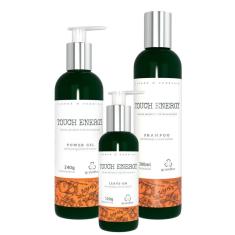 Imagem de Kit Granda Touch Energy Flores E Vegetais Power Gel Shampoo Leave On