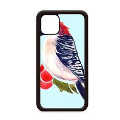 Imagem de Capa Bird Animal Magpie Redhead para iPhone 12 Pro Max para Apple Mini Mobile Case Shell