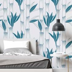 Imagem de Papel De Parede Adesivo Natureza Folha N02163 Rolo 0,58X3M